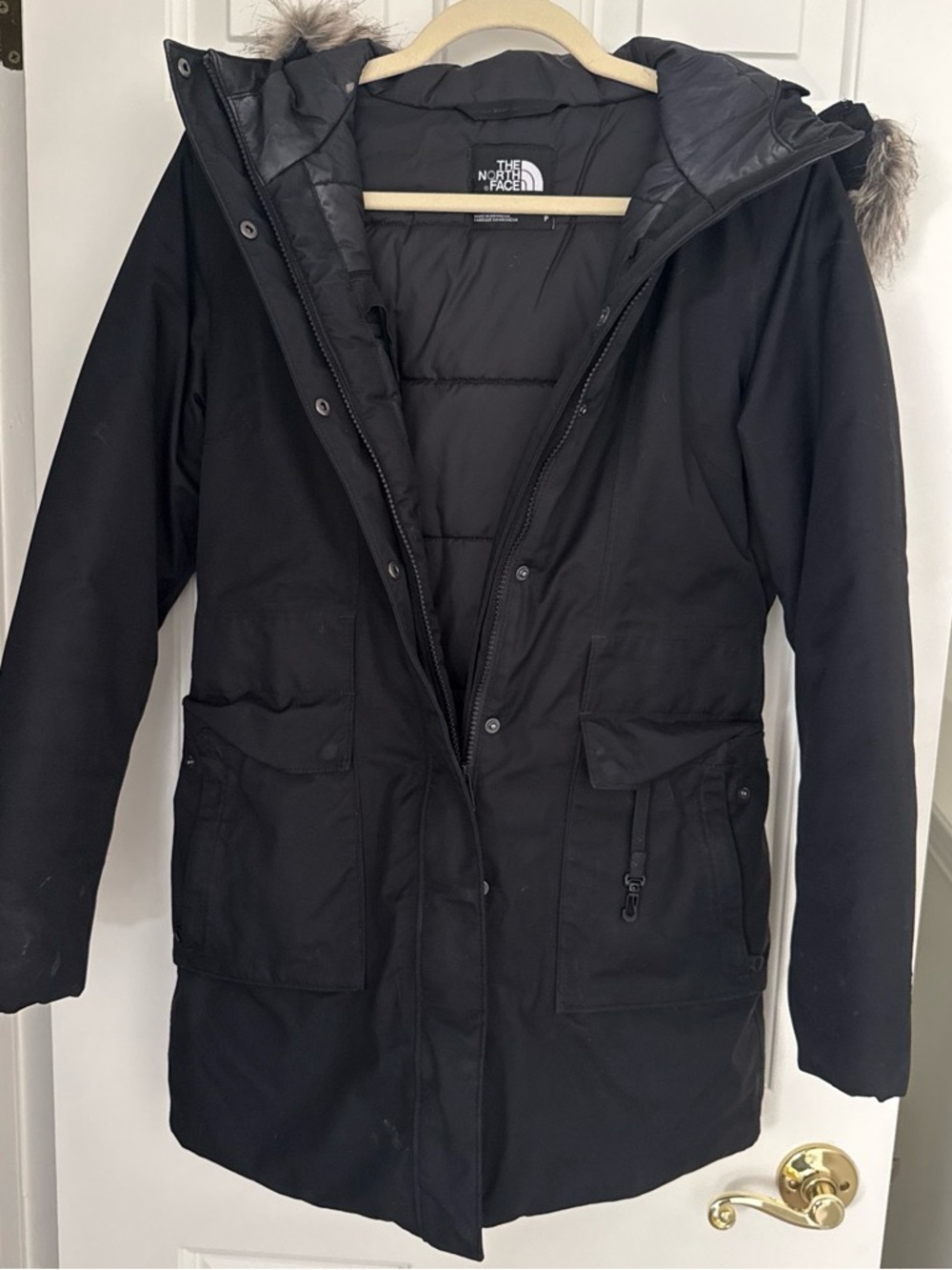 The North Face Black Women’s Insulated Parka with Hood